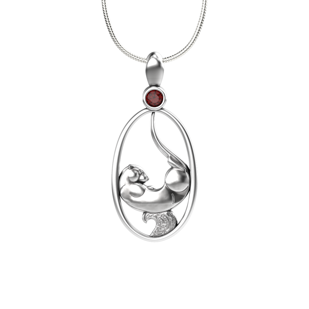 Otter Motion-Jewelry-Tim Cherry-Sorrel Sky Gallery