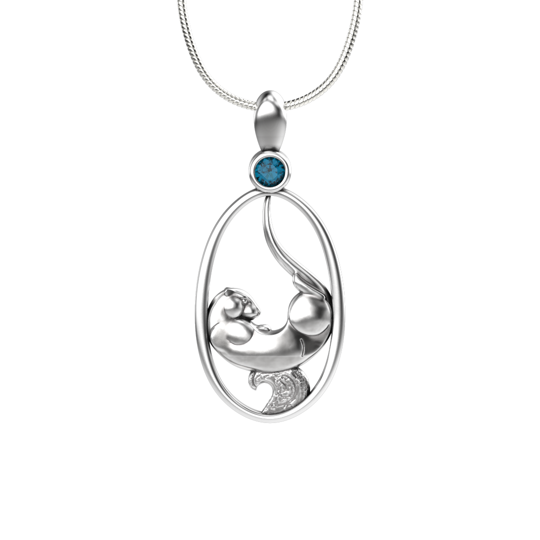 Otter Motion-Jewelry-Tim Cherry-Sorrel Sky Gallery