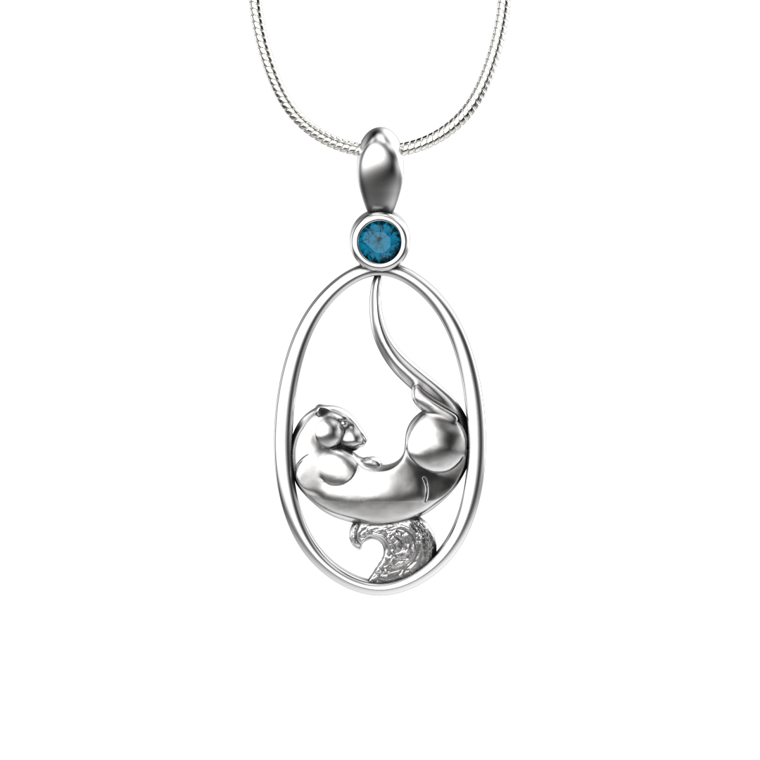 Otter Motion-Jewelry-Tim Cherry-Sorrel Sky Gallery