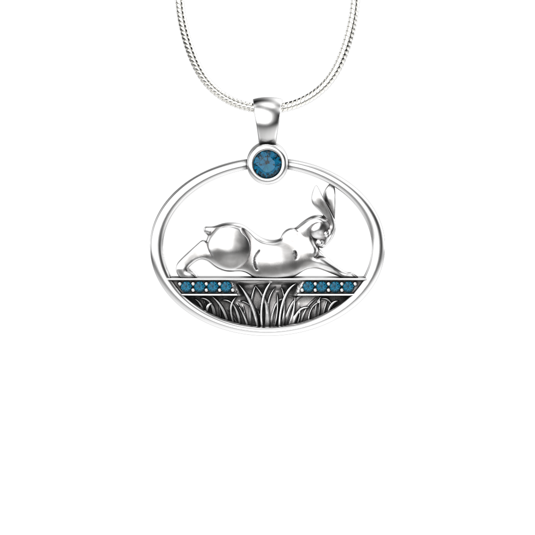 Rabbit Reach Pendant-Jewelry-Tim Cherry-Sorrel Sky Gallery