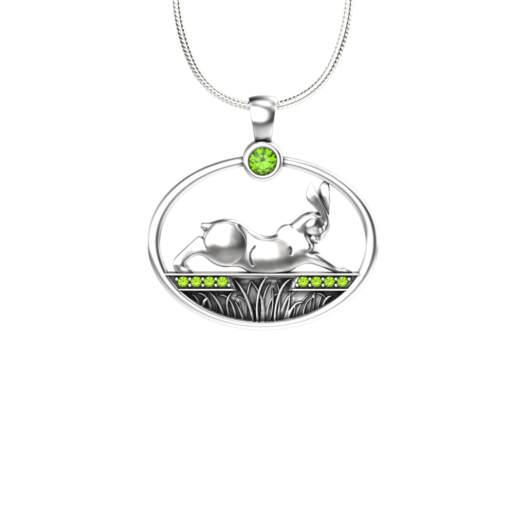 Rabbit Reach Pendant-Jewelry-Tim Cherry-Sorrel Sky Gallery