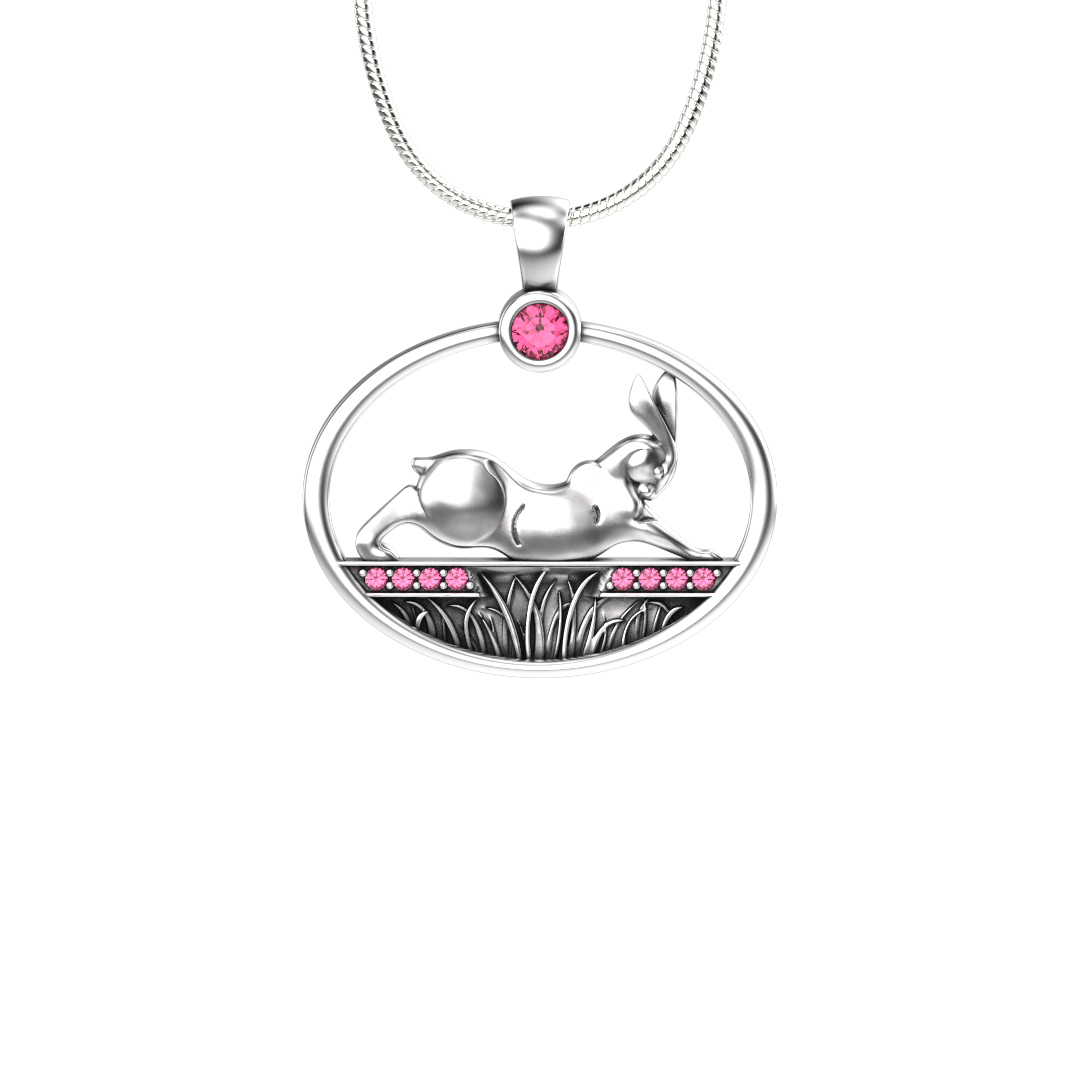 Rabbit Reach Pendant-Jewelry-Tim Cherry-Sorrel Sky Gallery