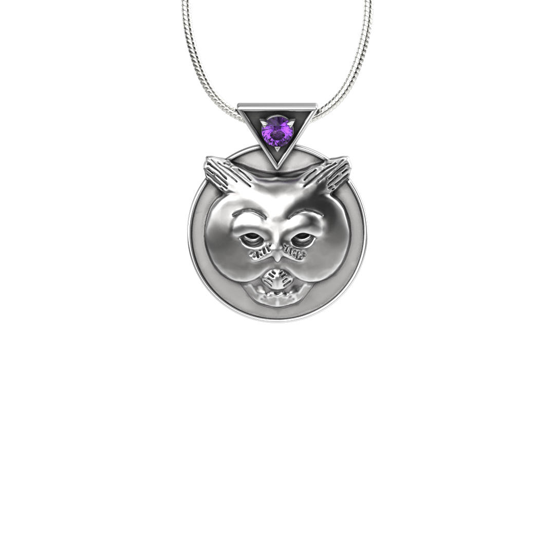 Wise Guy Pendant-Jewelry-Tim Cherry-Sorrel Sky Gallery
