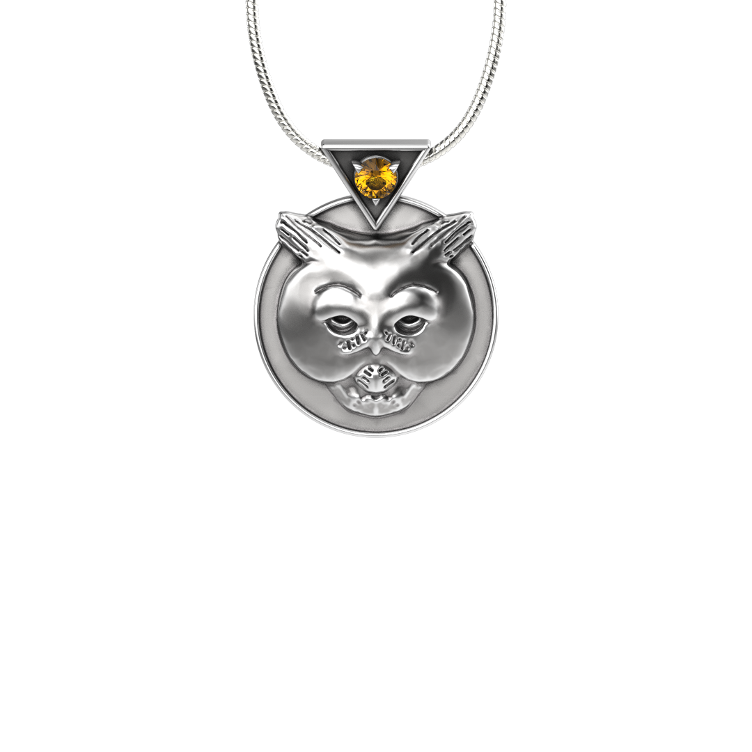 Wise Guy Pendant-Jewelry-Tim Cherry-Sorrel Sky Gallery