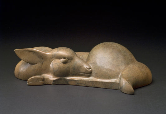 Flat Fawn-Sculpture-Tim Cherry-Sorrel Sky Gallery