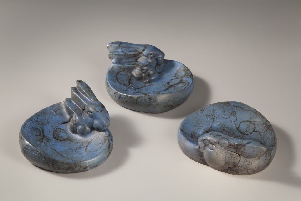 Love – Bunny Tray-Sculpture-Tim Cherry-Sorrel Sky Gallery