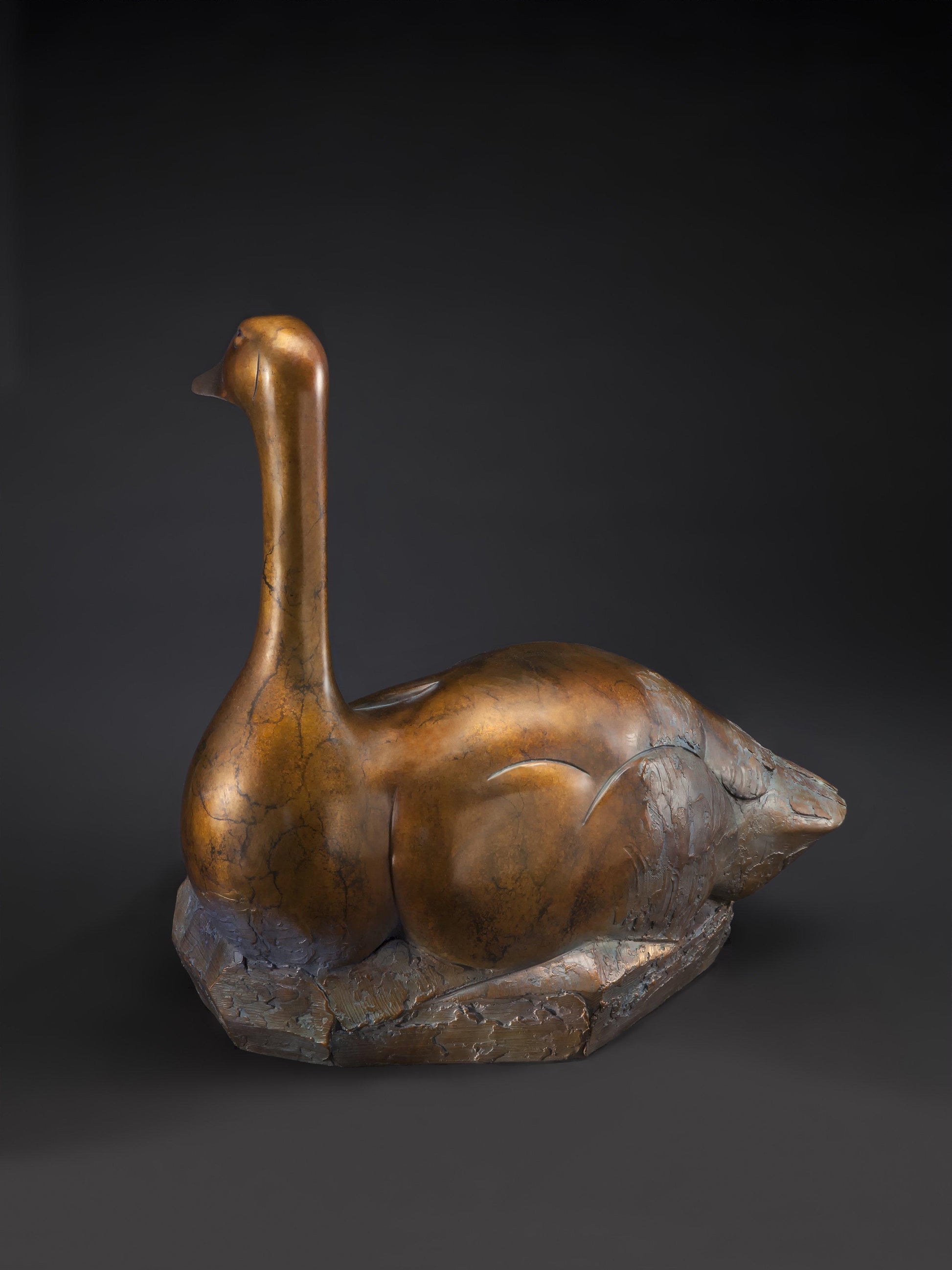 Mother Goose-Sculpture-Tim Cherry-Sorrel Sky Gallery