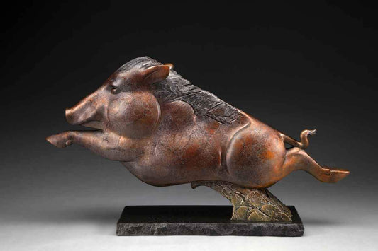 Racing Razorback-Sculpture-Tim Cherry-Sorrel Sky Gallery