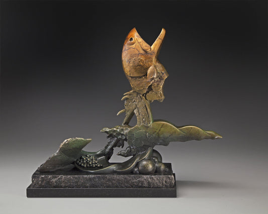 Salmon Resurrection-Sculpture-Tim Cherry-Sorrel Sky Gallery