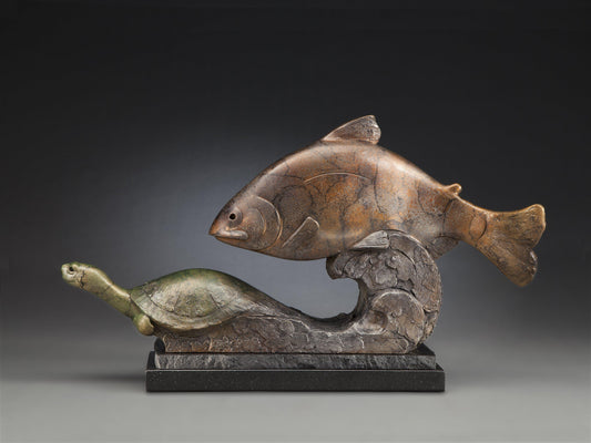 Stream Team-Sculpture-Tim Cherry-Sorrel Sky Gallery