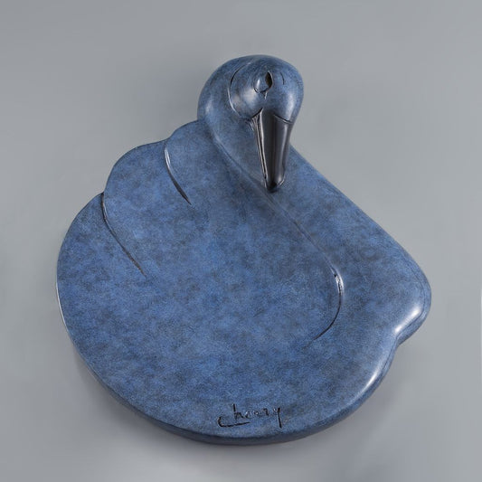 Tranquility Tray – Swan-Sculpture-Tim Cherry-Sorrel Sky Gallery