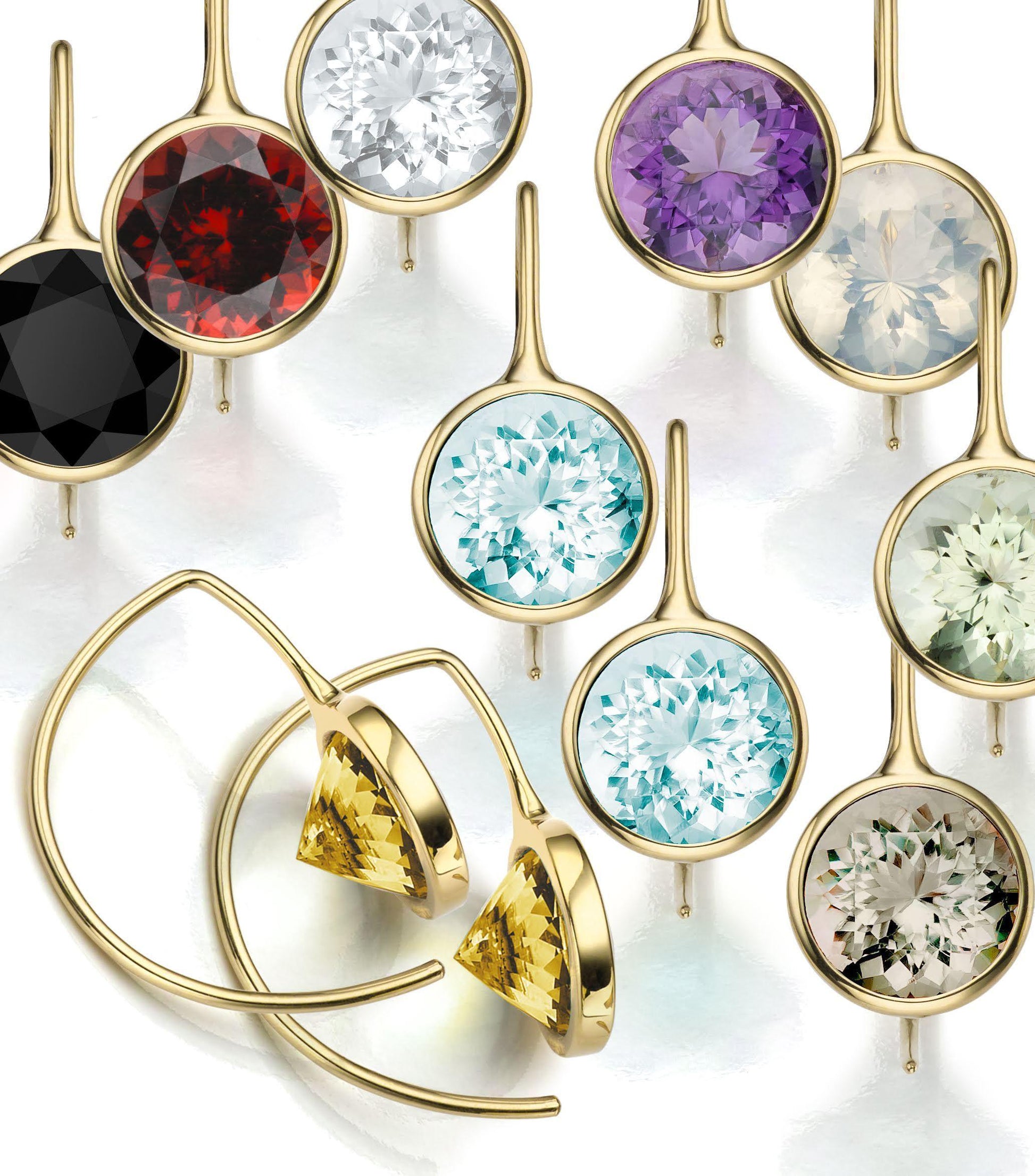 Toby Pomeroy-Comet Earrings 17mm Long-Sorrel Sky Gallery-Jewelry