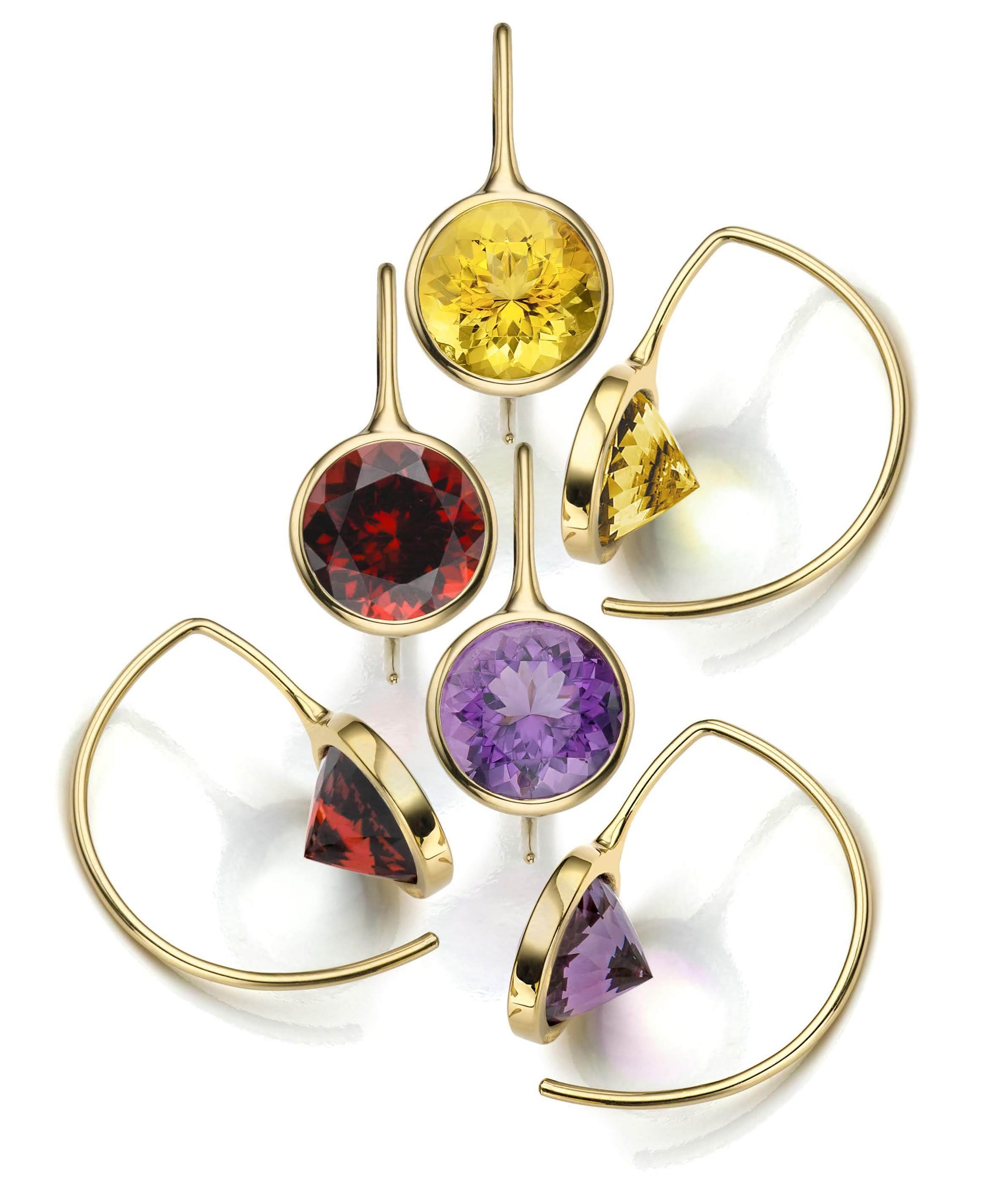 Toby Pomeroy-Comet Earrings 17mm Long-Sorrel Sky Gallery-Jewelry