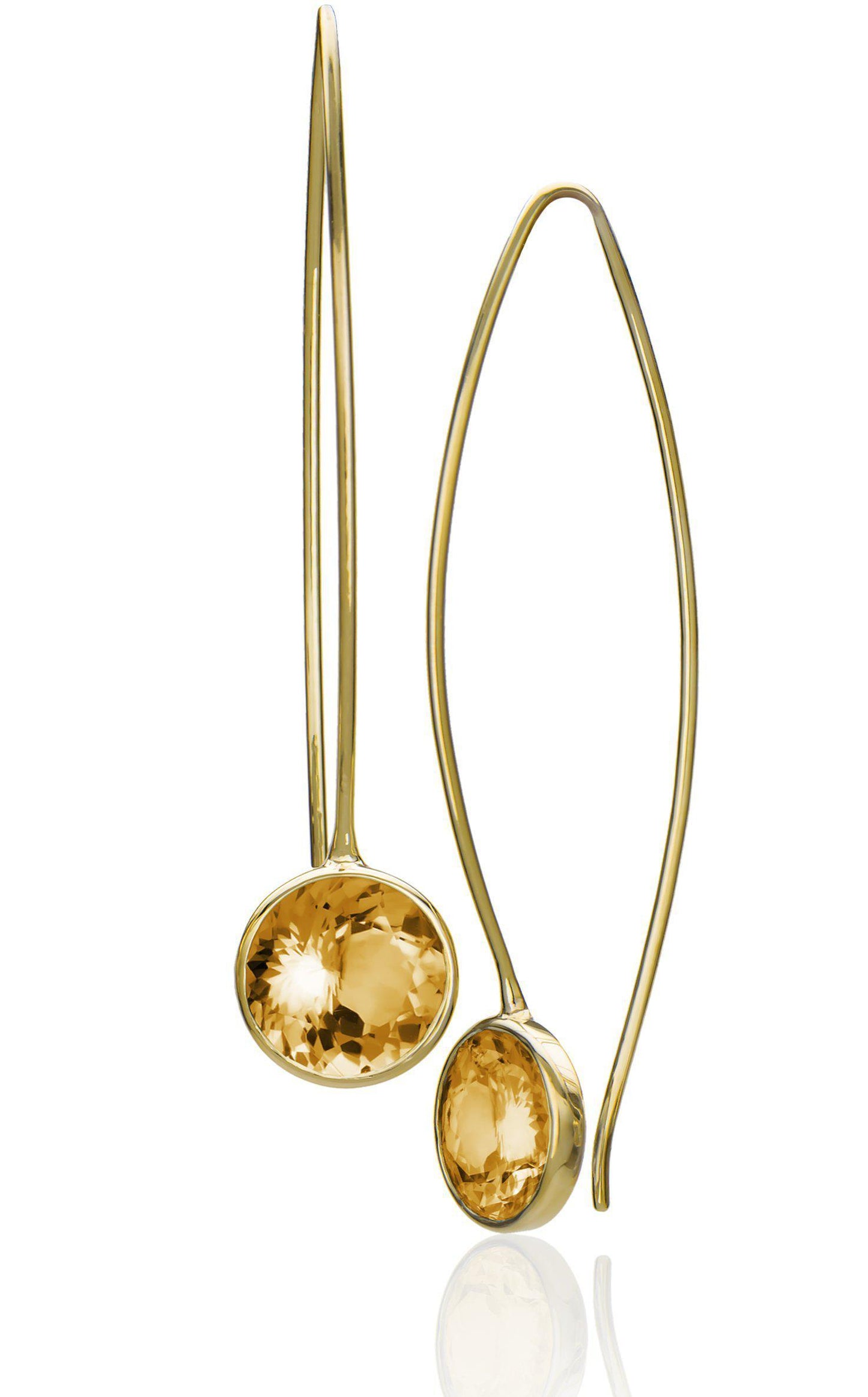 Toby Pomeroy-Comet Earrings 35mm Long-Sorrel Sky Gallery-Jewelry