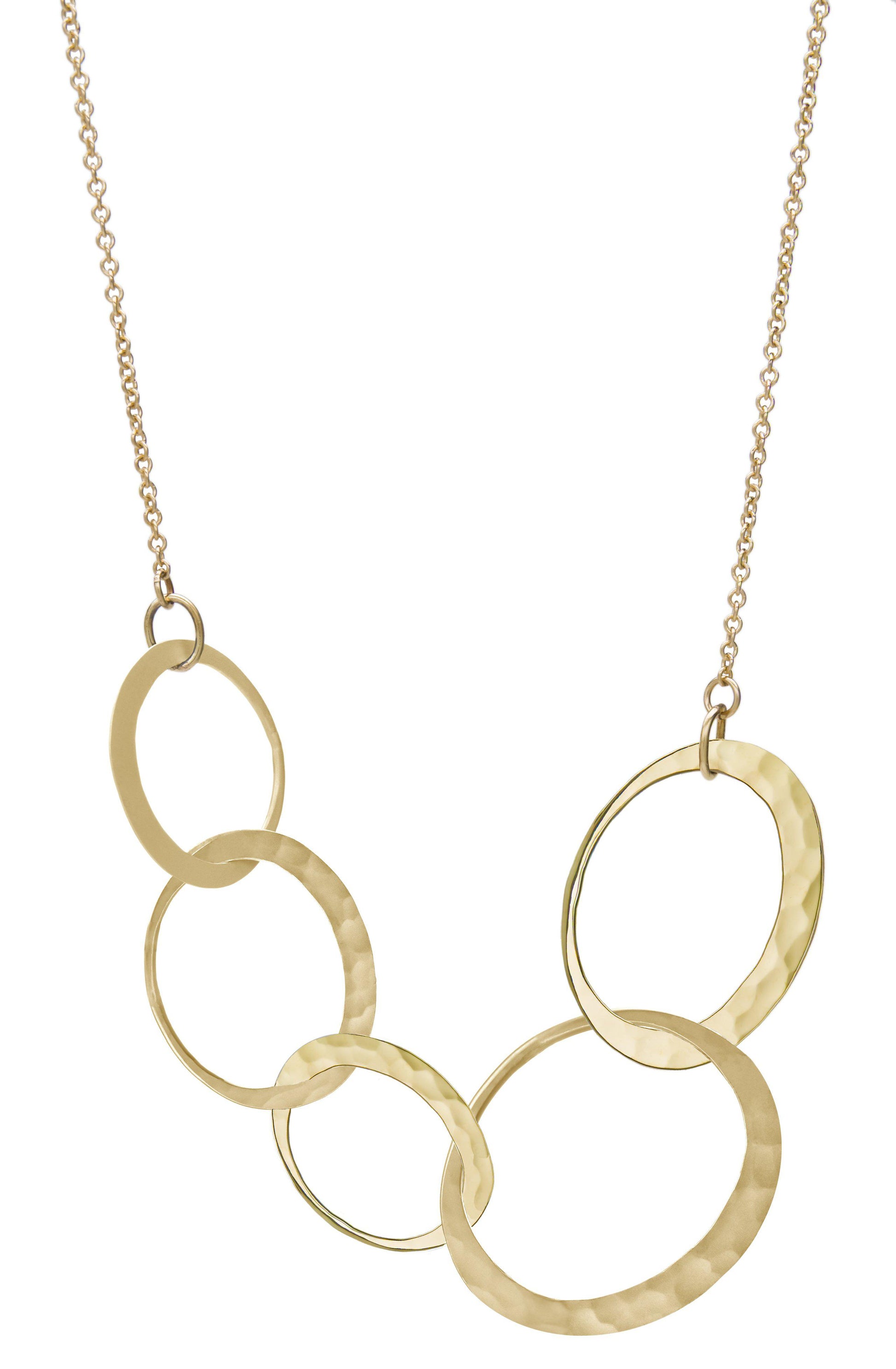 Petite Eclipse 5-Link Necklace-Jewelry-Toby Pomeroy-Sorrel Sky Gallery