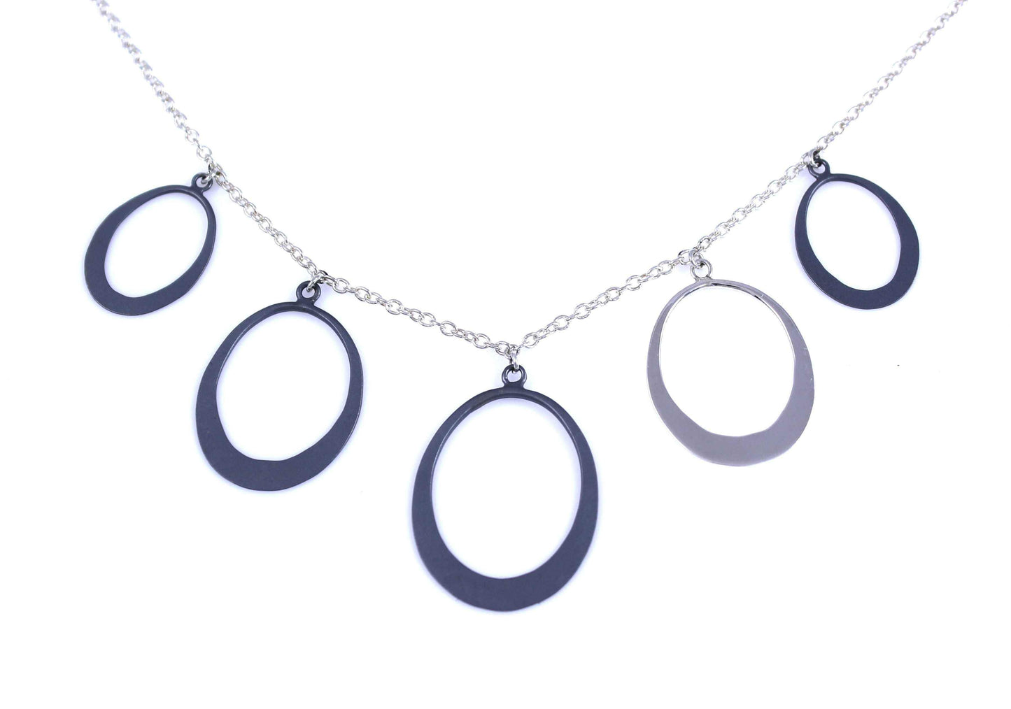 Toby Pomeroy-Petite Oval Necklace-Sorrel Sky Gallery-Jewelry