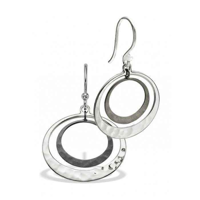 Toby Pomeroy-Short Petite Eclipse Lunar Earrings-Sorrel Sky Gallery-Jewelry