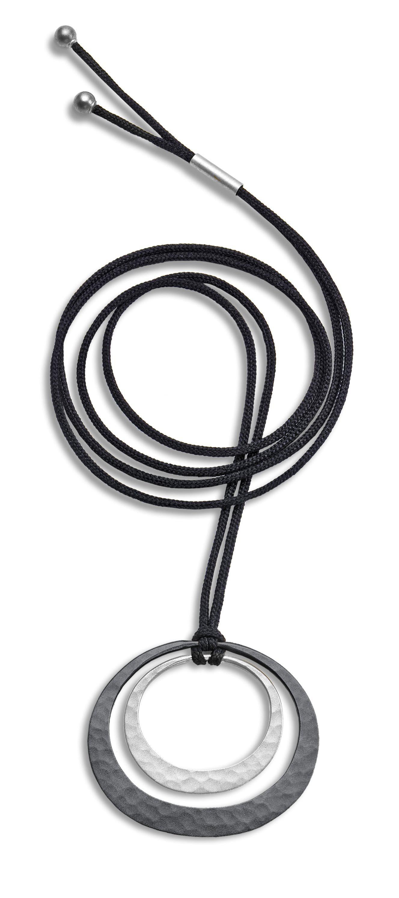 Silver Lunar Eclipse Pendant