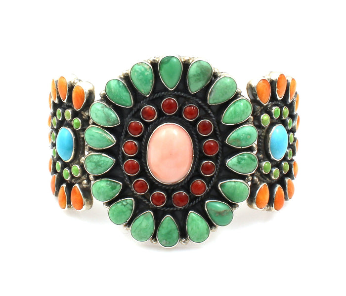 Cluster Bracelet by Don Lucas. Online Art Gallery. Santa Fe Art Gallery.