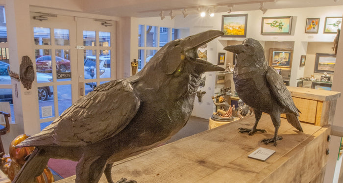 Ravens by Star Liana York at Sorrel Sky Gallery. Online Art Gallery.