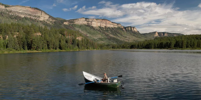 Sculptor Bryce Pettit enjoying the outdoors. Featured Sorrel Sky Gallery jewelry artist. Online Art Gallery.