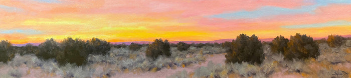 Landscape paintings. Peggy Immel. Santa Fe Art Gallery. Sorrel Sky Gallery