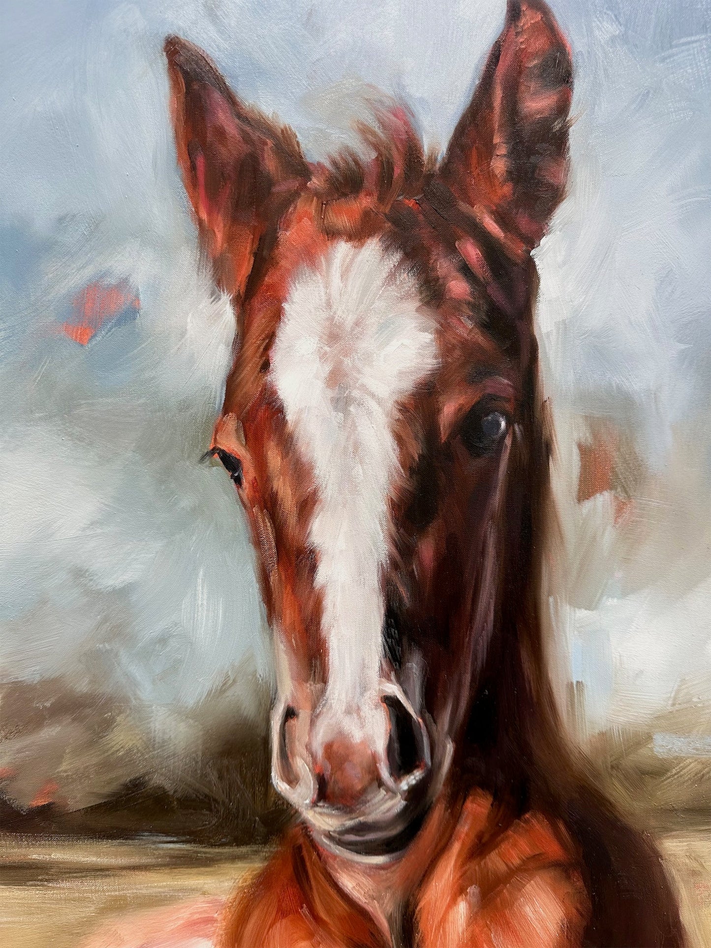 Filly-Painting-Aimee Hoover-Sorrel Sky Gallery