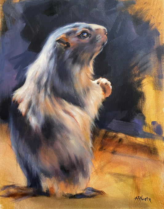 Marmot-Painting-Aimee Hoover-Sorrel Sky Gallery