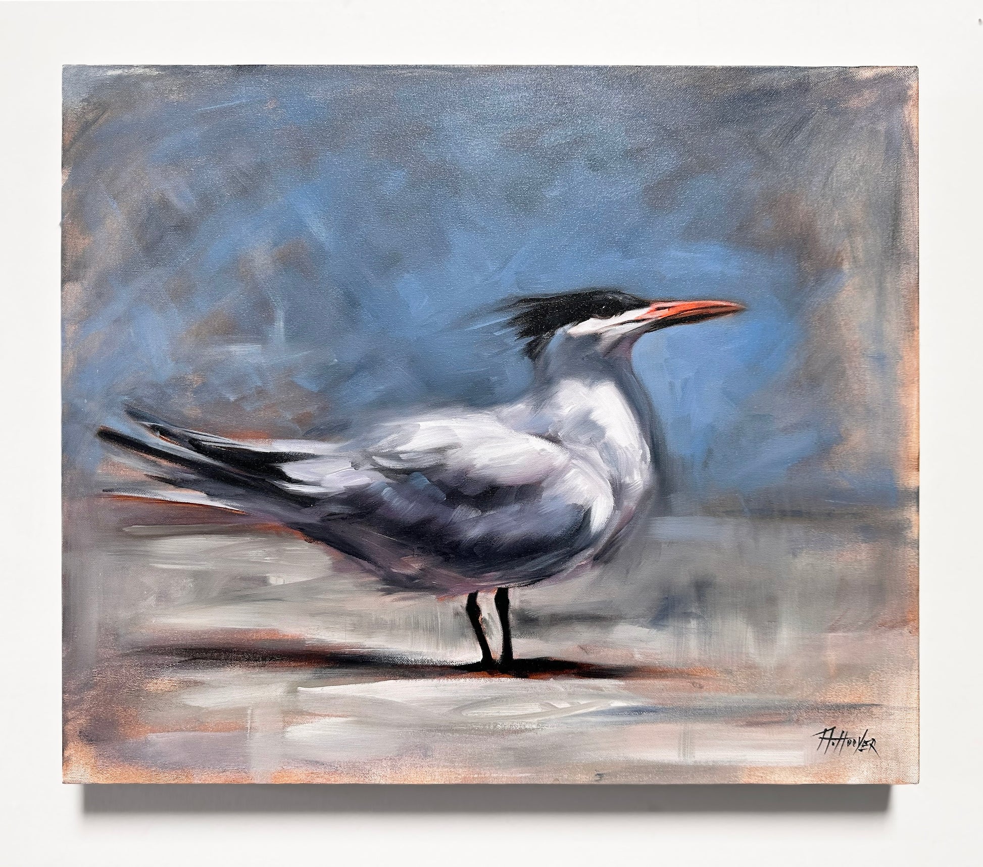 The Fisherman-Painting-Aimee Hoover-Sorrel Sky Gallery