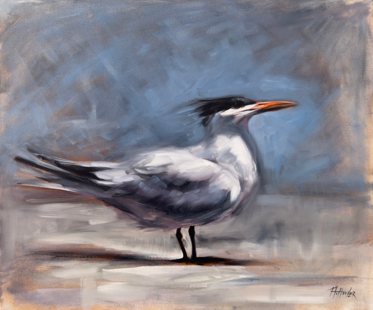 The Fisherman-Painting-Aimee Hoover-Sorrel Sky Gallery