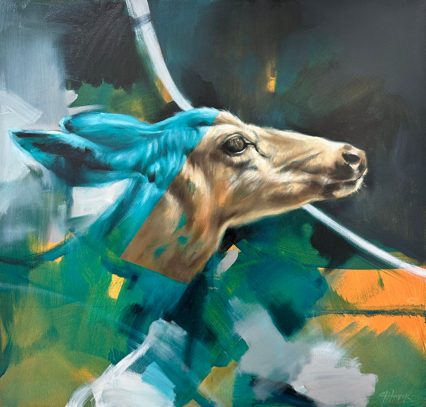 The Moonlit Dark-Painting-Aimee Hoover-Sorrel Sky Gallery