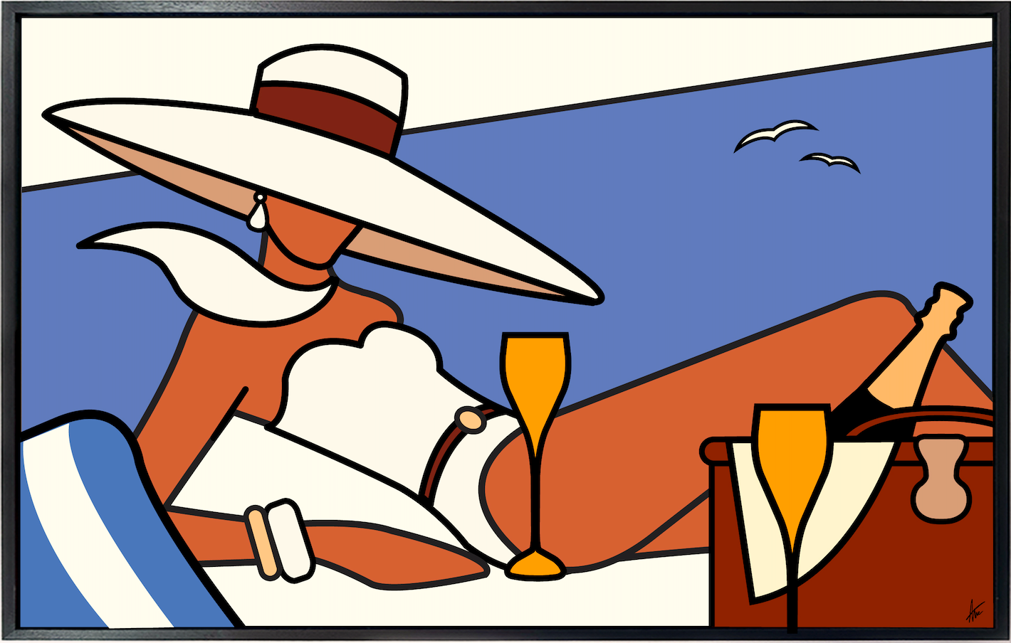 A Well Spent Afternoon-Painting-Alan Walsh-Sorrel Sky Gallery