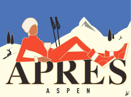 ASPEN APRÉS-Painting-Alan Walsh-Sorrel Sky Gallery