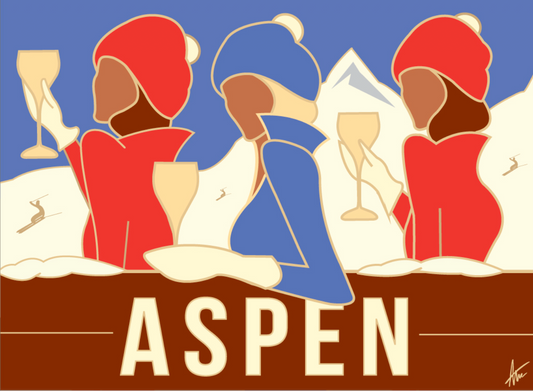 ASPEN GIRLS-Painting-Alan Walsh-Sorrel Sky Gallery