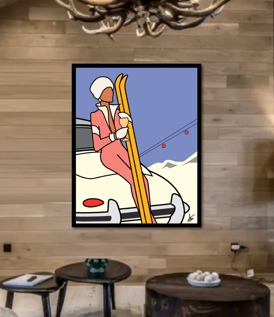 PORSCHE 356 ALPINE ADVENTURES-Painting-Alan Walsh-Sorrel Sky Gallery