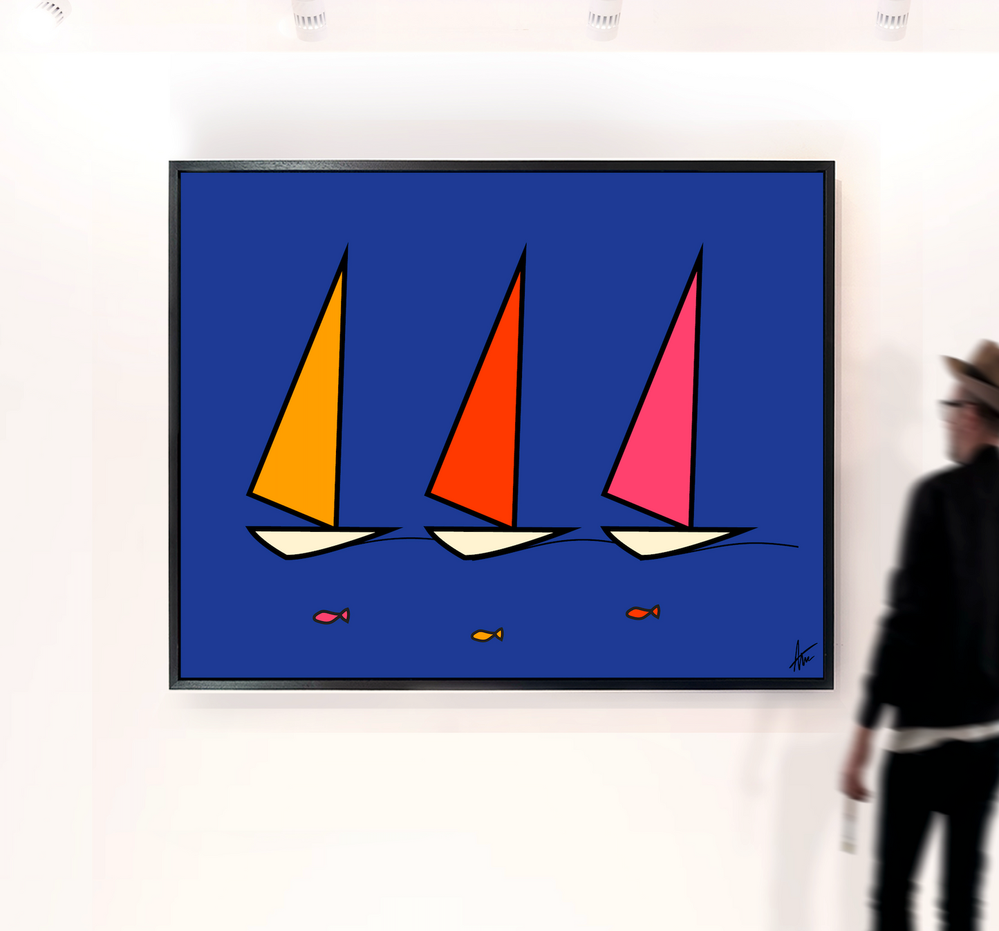 Sailing in Harmony-Painting-Alan Walsh-Sorrel Sky Gallery