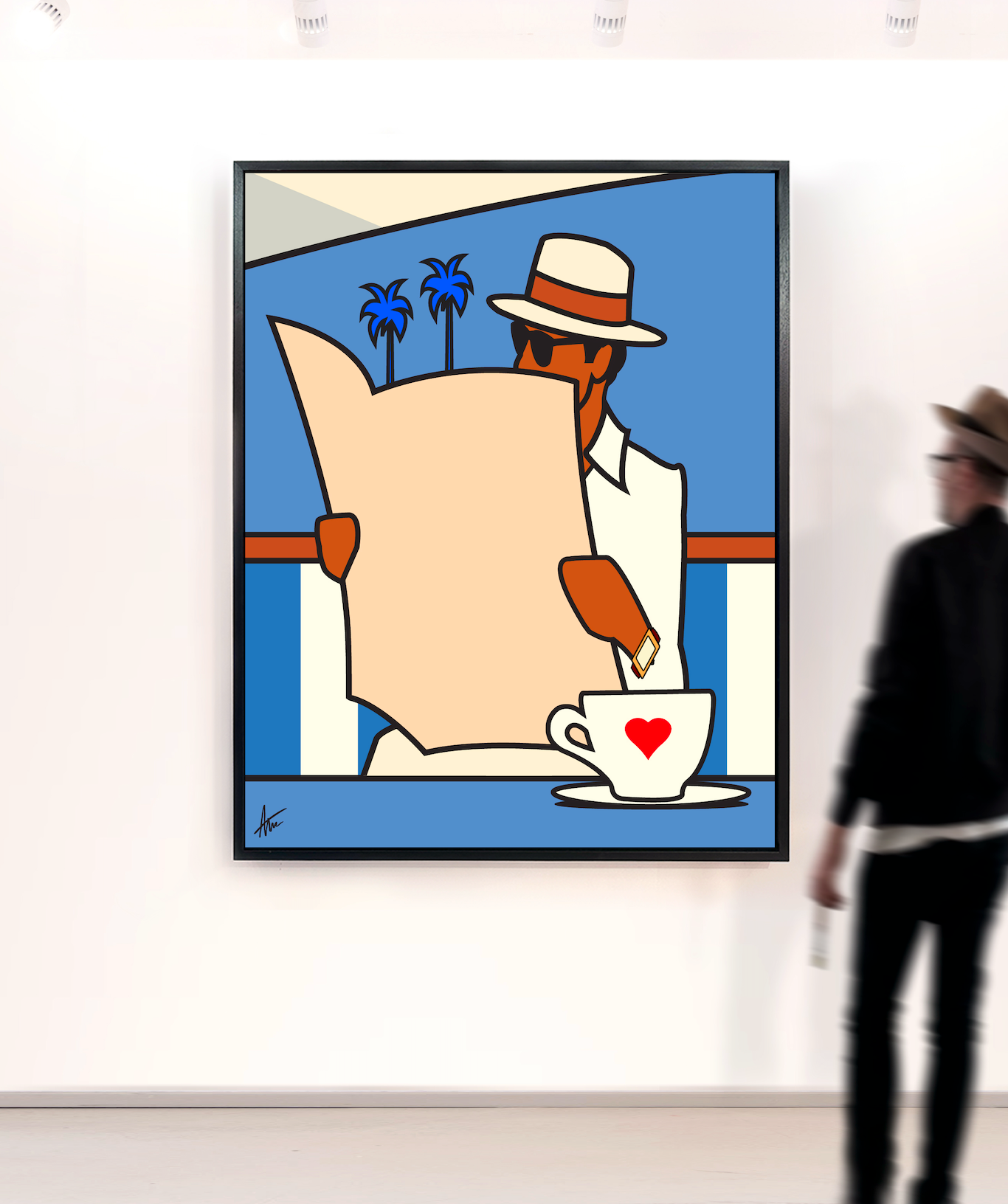 Sir Easing Into The Day-Painting-Alan Walsh-Sorrel Sky Gallery