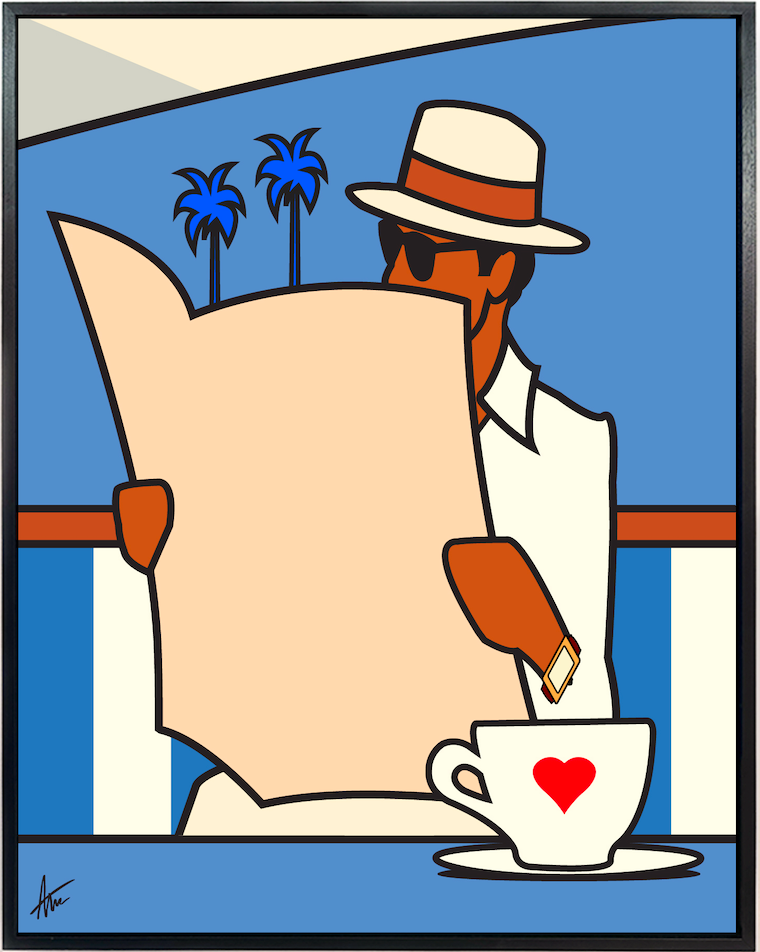 Sir Easing Into The Day-Painting-Alan Walsh-Sorrel Sky Gallery