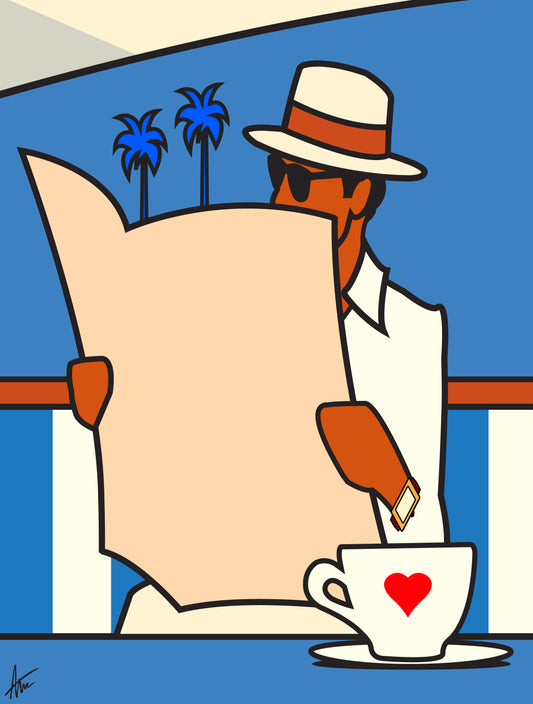 Sir Easing Into The Day-Painting-Alan Walsh-Sorrel Sky Gallery