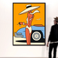Swimsuits & My Mercedes Benz-Painting-Alan Walsh-Sorrel Sky Gallery