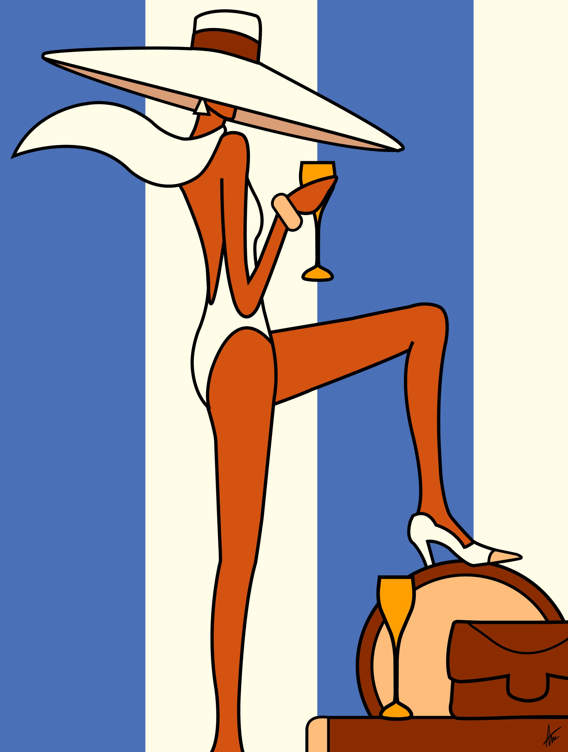 Waiting To Play-Painting-Alan Walsh-Sorrel Sky Gallery