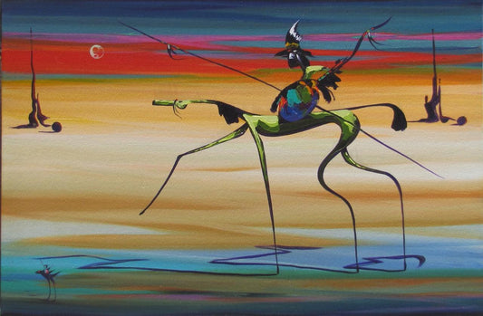 Searching for Water-Painting-Arlene LaDell Hayes-Sorrel Sky Gallery