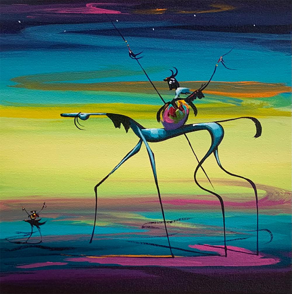 Starry Night-Painting-Arlene LaDell Hayes-Sorrel Sky Gallery