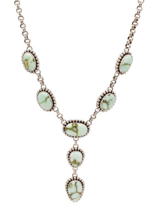 7 Stone Palomino Necklace-Jewelry-Artie Yellowhorse-Sorrel Sky Gallery