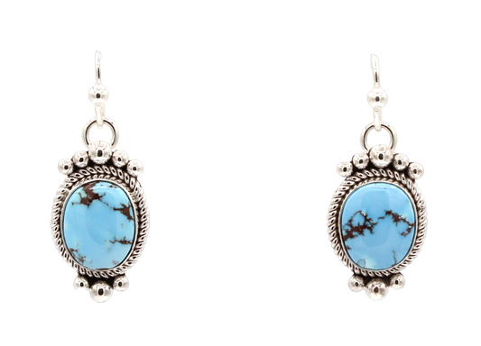Golden Hills Turquoise Drop Earrings-Jewelry-Artie Yellowhorse-Sorrel Sky Gallery