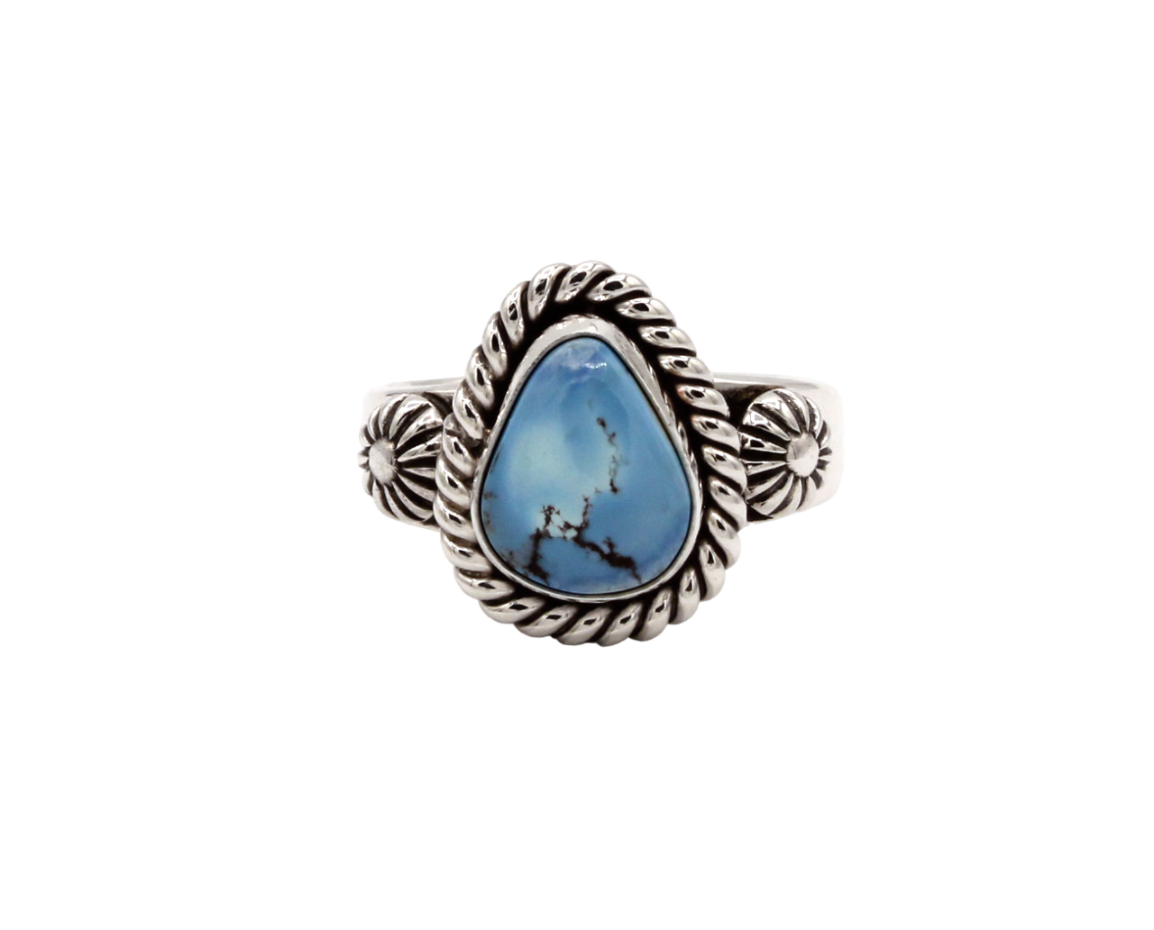 Golden Hills Turquoise Ring-Jewelry-Artie Yellowhorse-Sorrel Sky Gallery