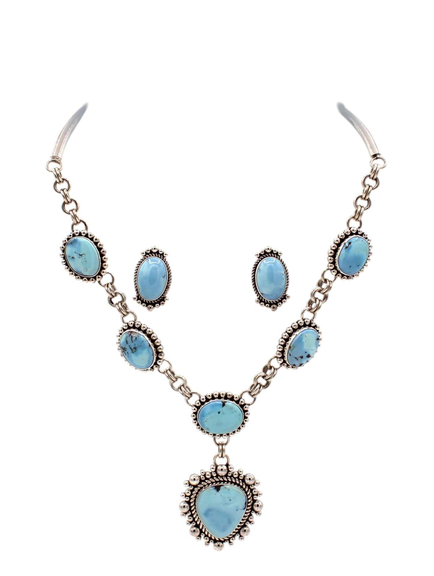 Golden Hills Turquoise Set-Jewelry-Artie Yellowhorse-Sorrel Sky Gallery