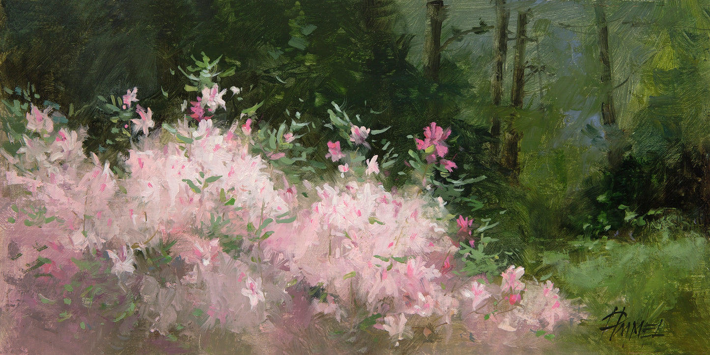 Azaleas Galore-Painting-Peggy Immel-Sorrel Sky Gallery