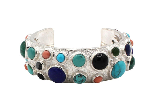 Celestial Thunder Cuff Bracelet-Jewelry-Ben Nighthorse-Sorrel Sky Gallery