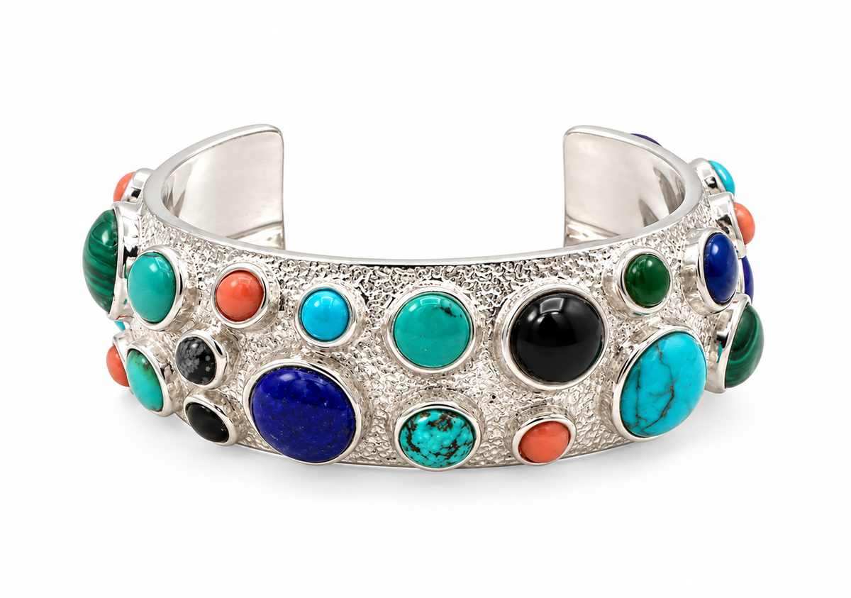 Celestial Thunder Cuff Bracelet